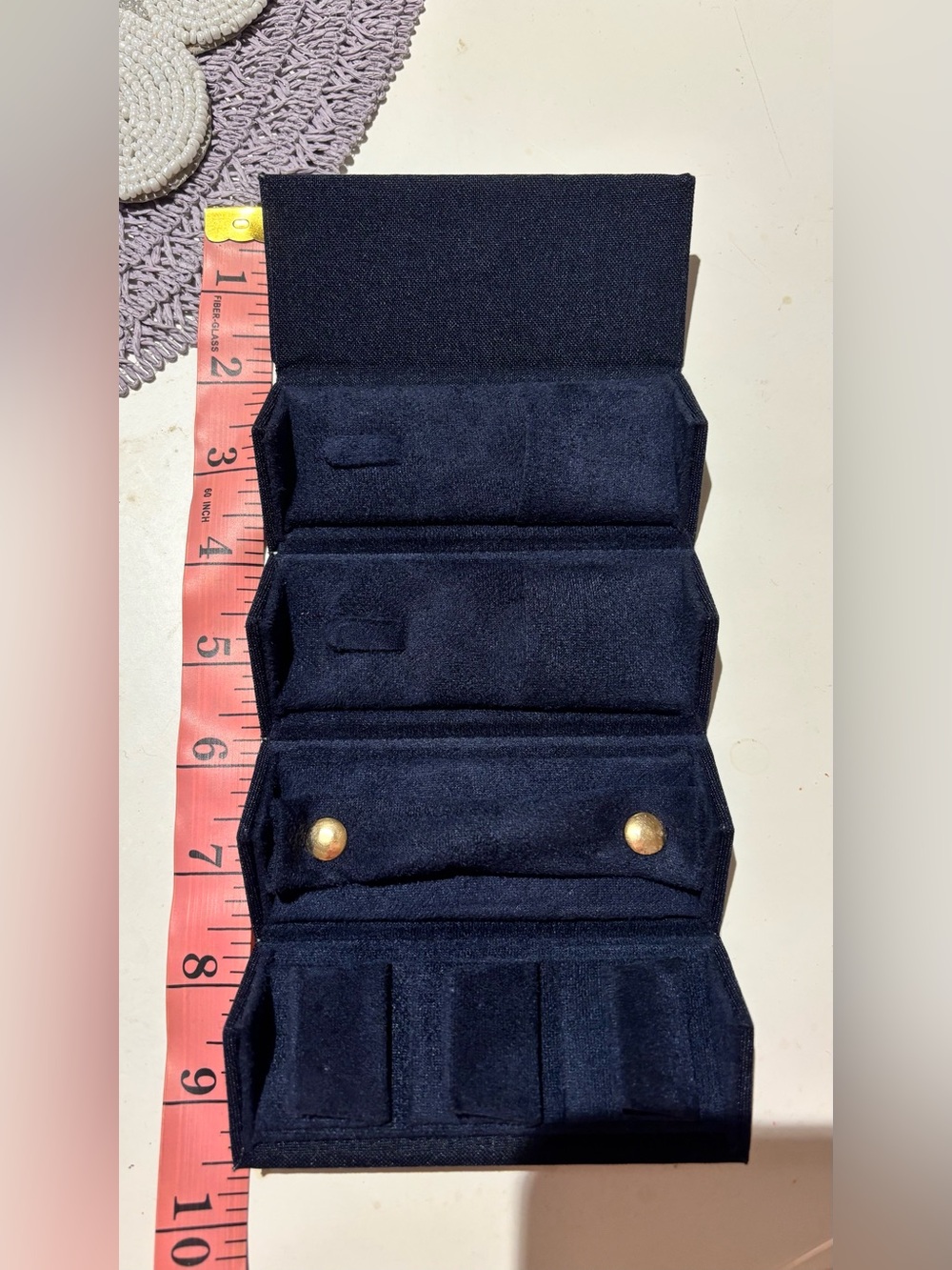 Gorjana travel jewelry case